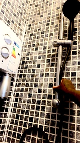 Customer photo review of The Gaia Shower Filter