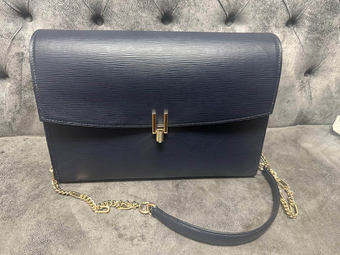 Customer photo review of DIY-Box: The Business Bag *Runde Klappe*