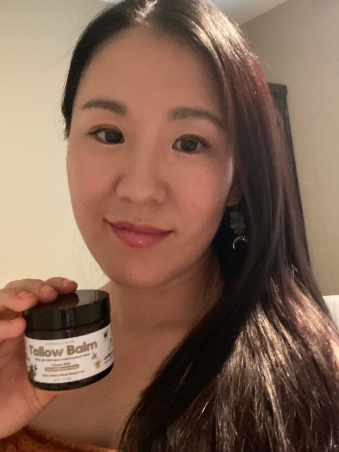 Customer photo review of Optimal Human - Grass-Fed Tallow Balm With Raw Honey