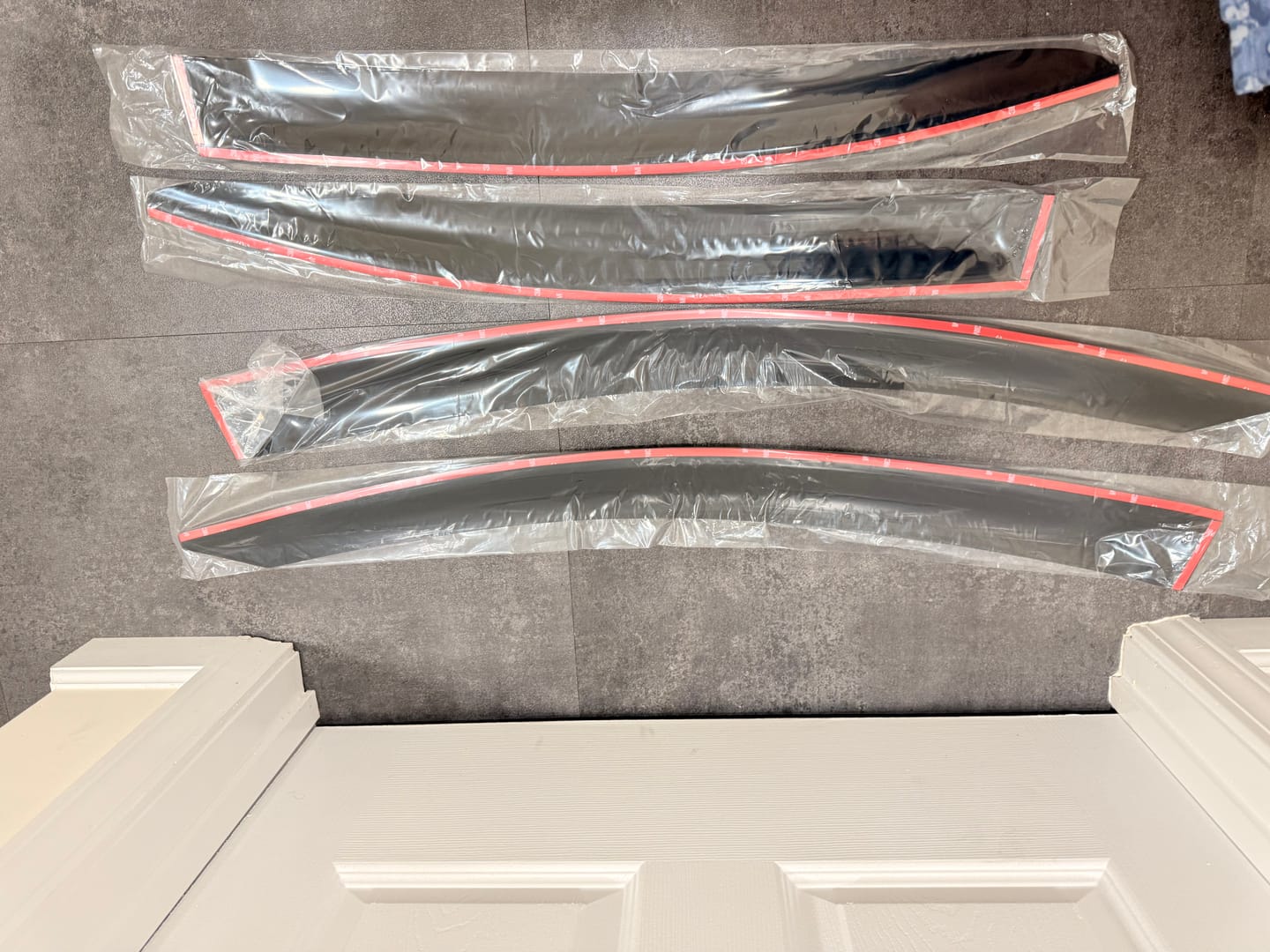 Customer photo review of Window Visors Sun/Rain Guards