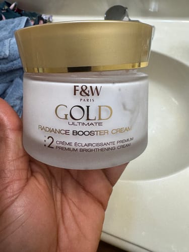 Customer photo review of Gold Radiance Cream 180ml