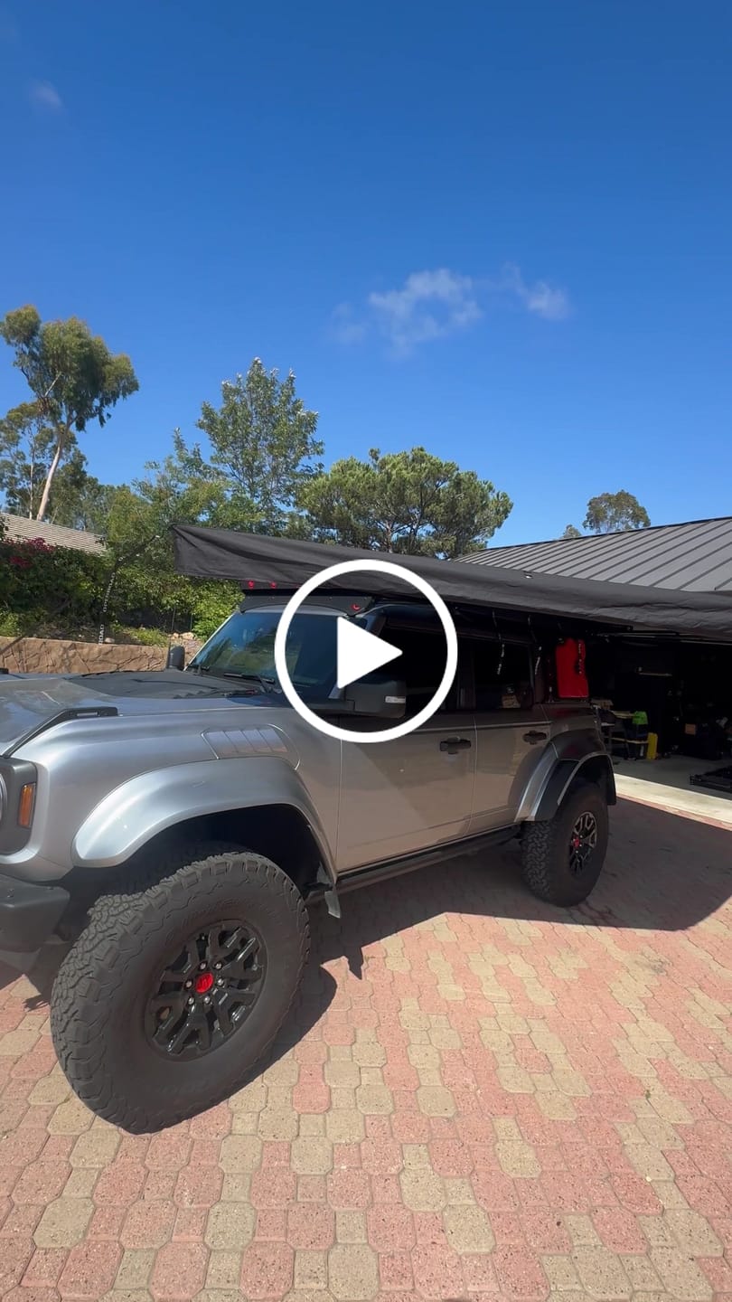 Customer video review of OPENROAD 270 Degree Awning XL