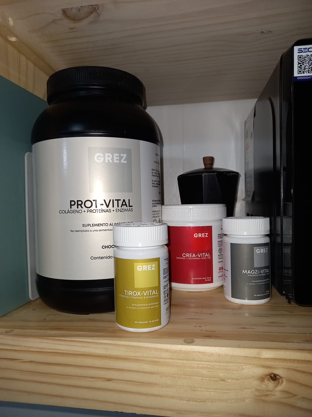 Customer photo review of Pack Blindaje Vital | Nutrición Muscular & Longevidad