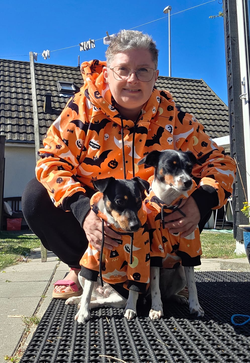 Customer photo review of Halloween Human Hoodies (Limited Edition)