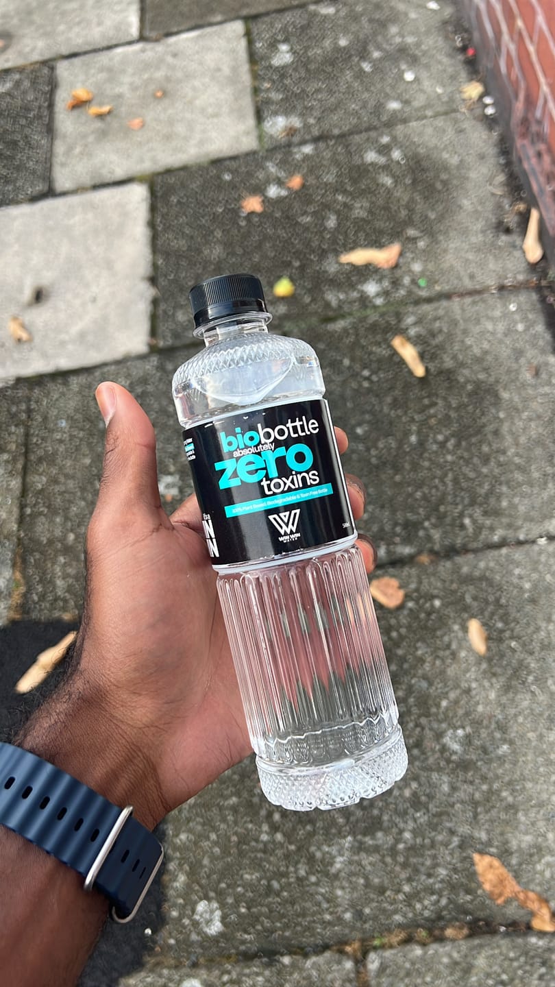 Customer photo review of 500ml Naturally Alkaline Spring Water