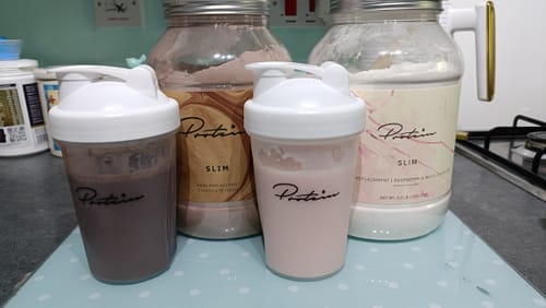 Customer photo review of Slim Meal Shake, 34 Servings