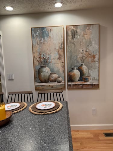 Customer photo review of Panoramic 2 piece set #P2P011