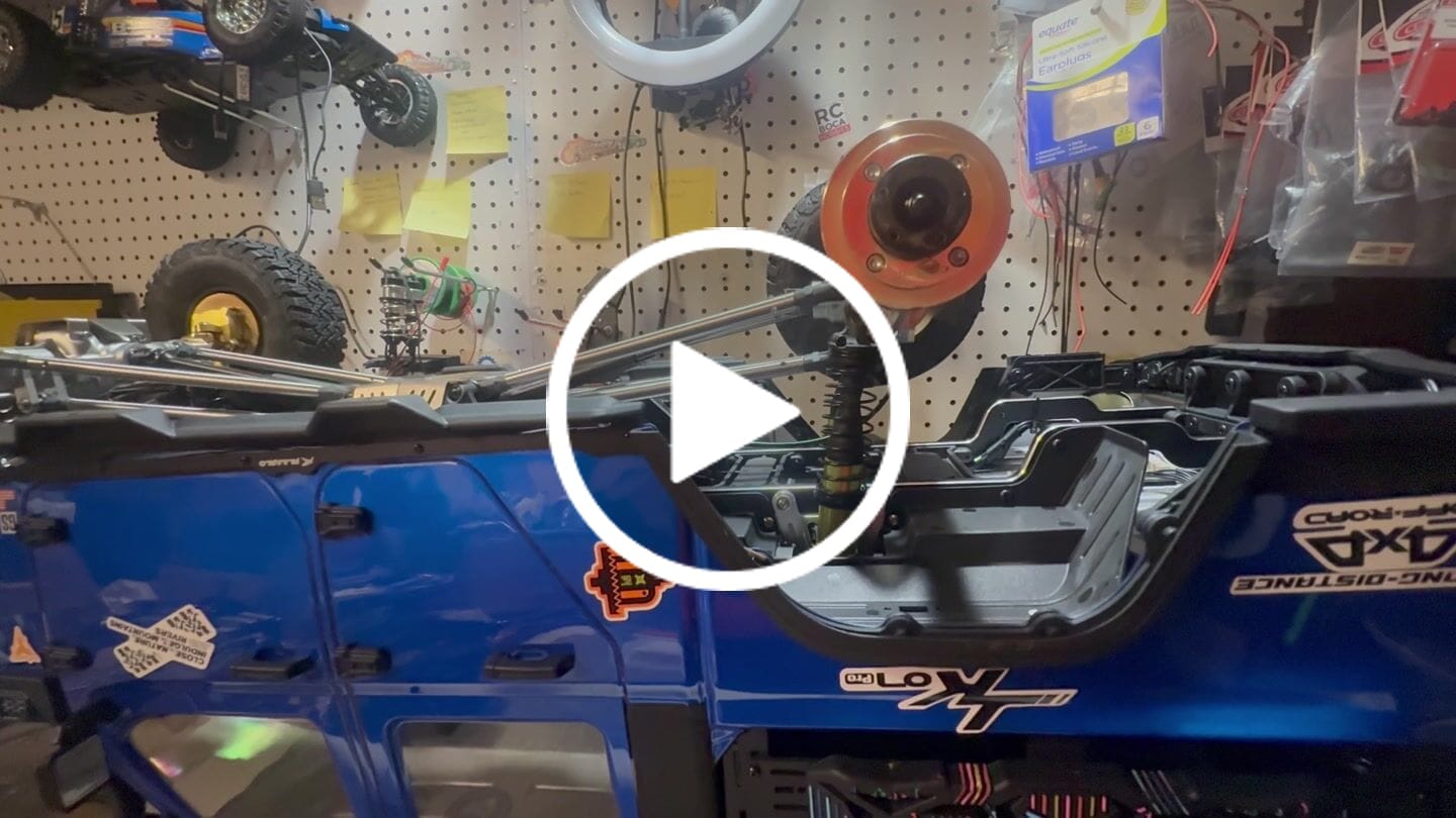 Customer video review of Chassis Armor for 1/7 RC Crawler
