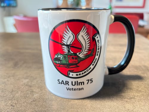 Customer photo review of TassenExpress - Becher Keramik Tasse mit Logo bedruckt 325ml Firmenlogo