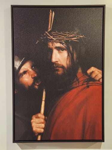 Customer photo review of Mocking of Christ | Carl Bloch | 1880