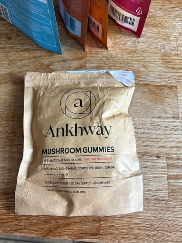 Customer photo review of Mushroom Gummies