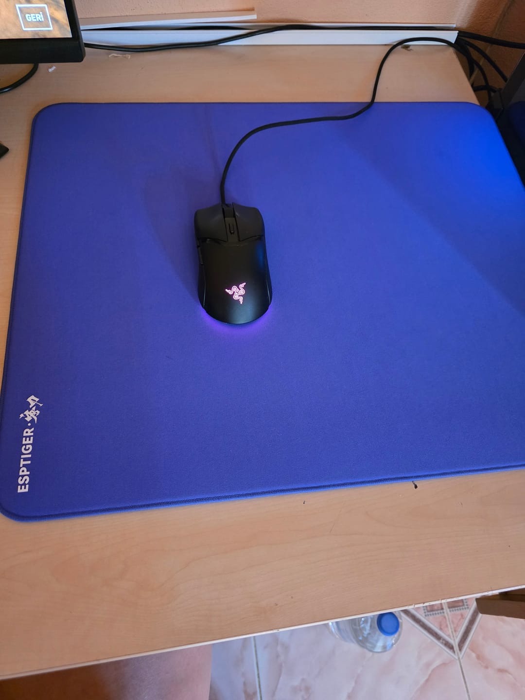 Customer photo review of ESPTiger Tang Dao SR Mousepad