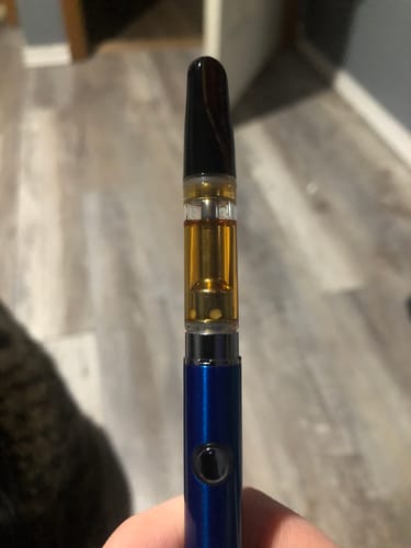 Customer photo review of 1 Gram HHC Vape Cartridge | Watermelon Zkittles - Indica