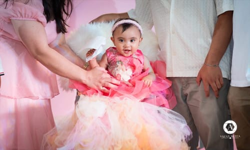 Customer photo review of Baby Girl and Toddler Summer Princess Dress Flower Girl Princess Party Dress