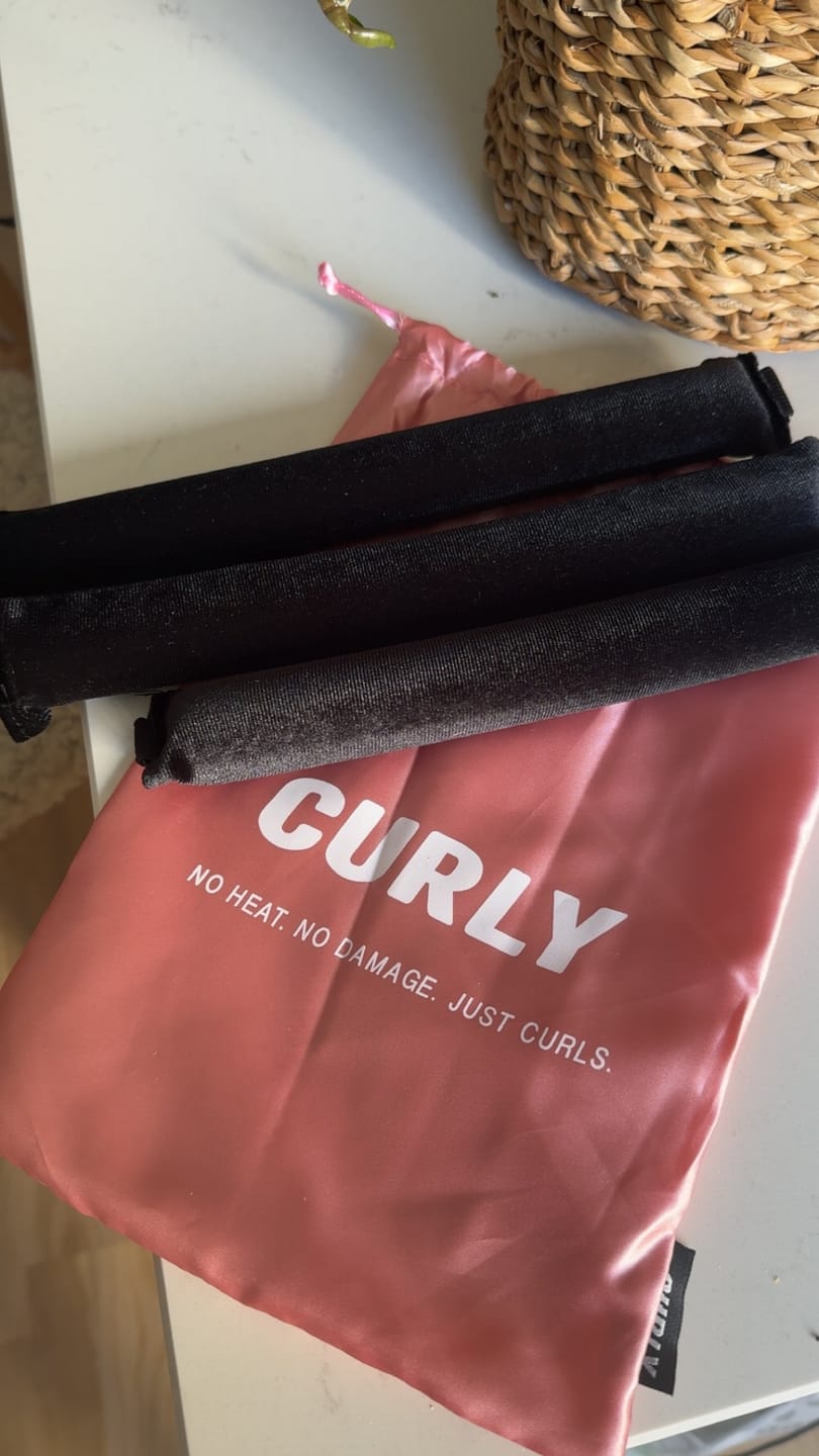 Customer photo review of Heatless Curling Rods