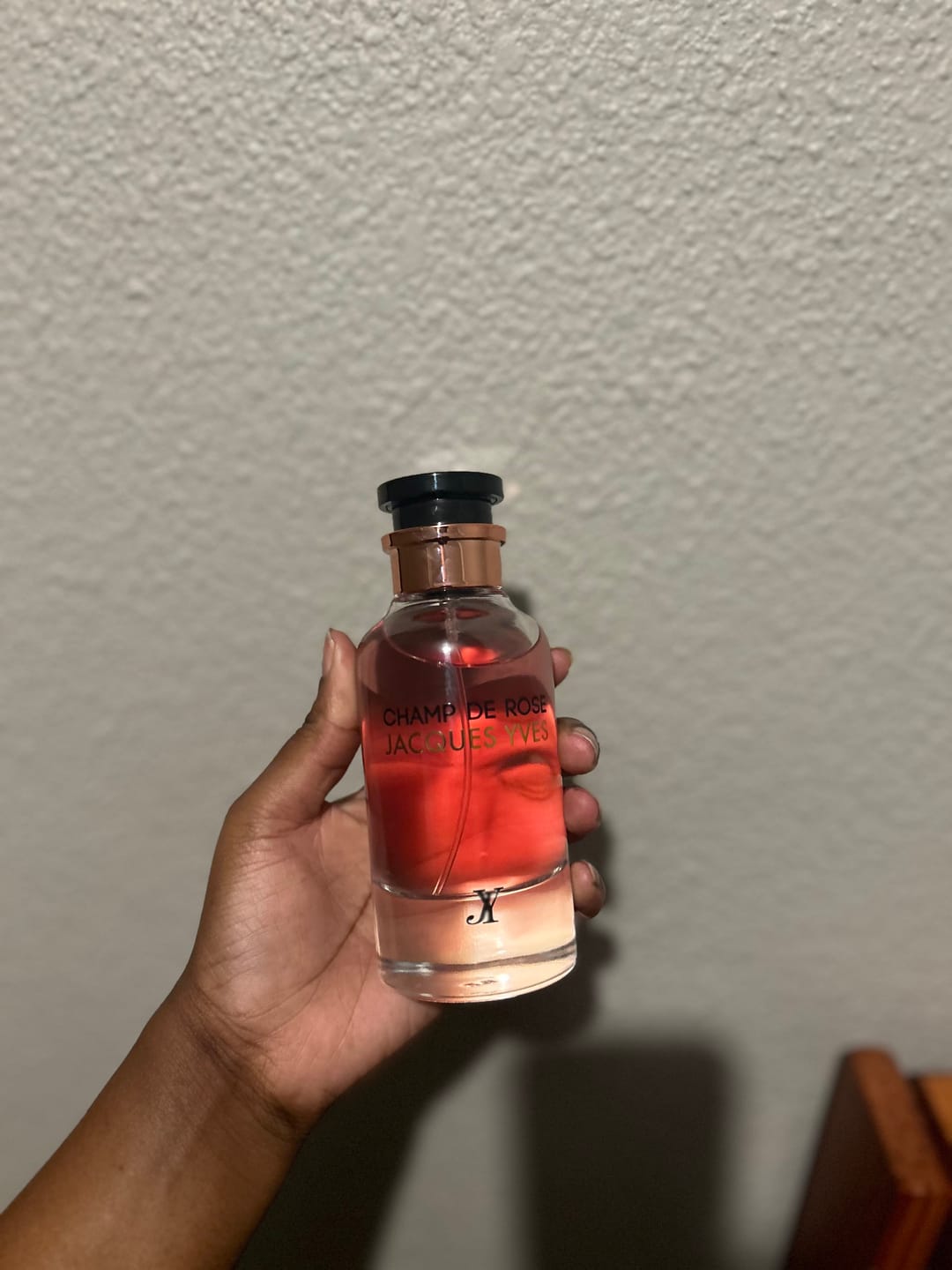 Customer photo review of Champ De Rose Jacques Yves EDP perfume 100ml