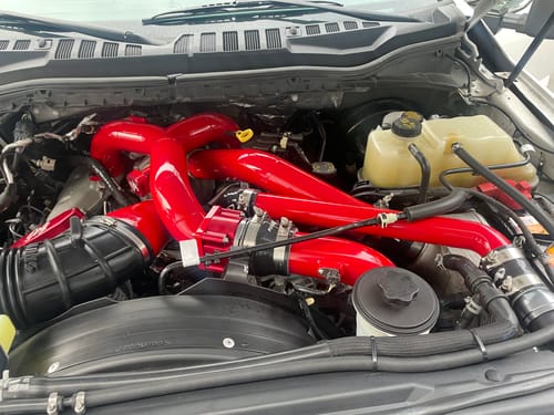 Customer photo review of 2020+ Powerstroke Intake System w/ Turbo Inlet (PFP20XXIT)
