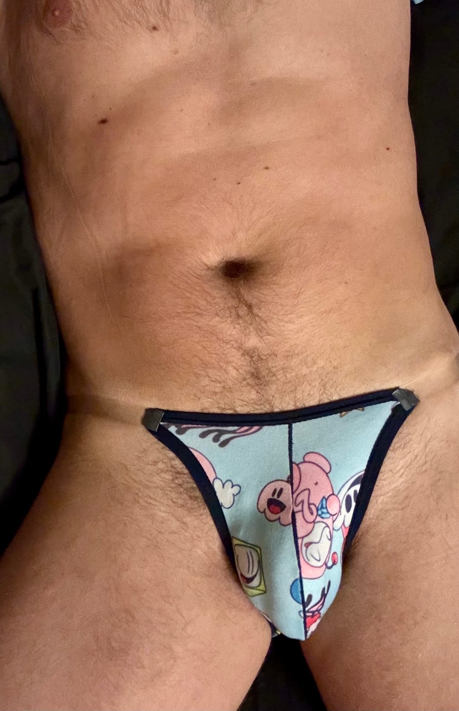 Customer photo review of PUMP! | Summer Graffiti Clear Waist Briefs