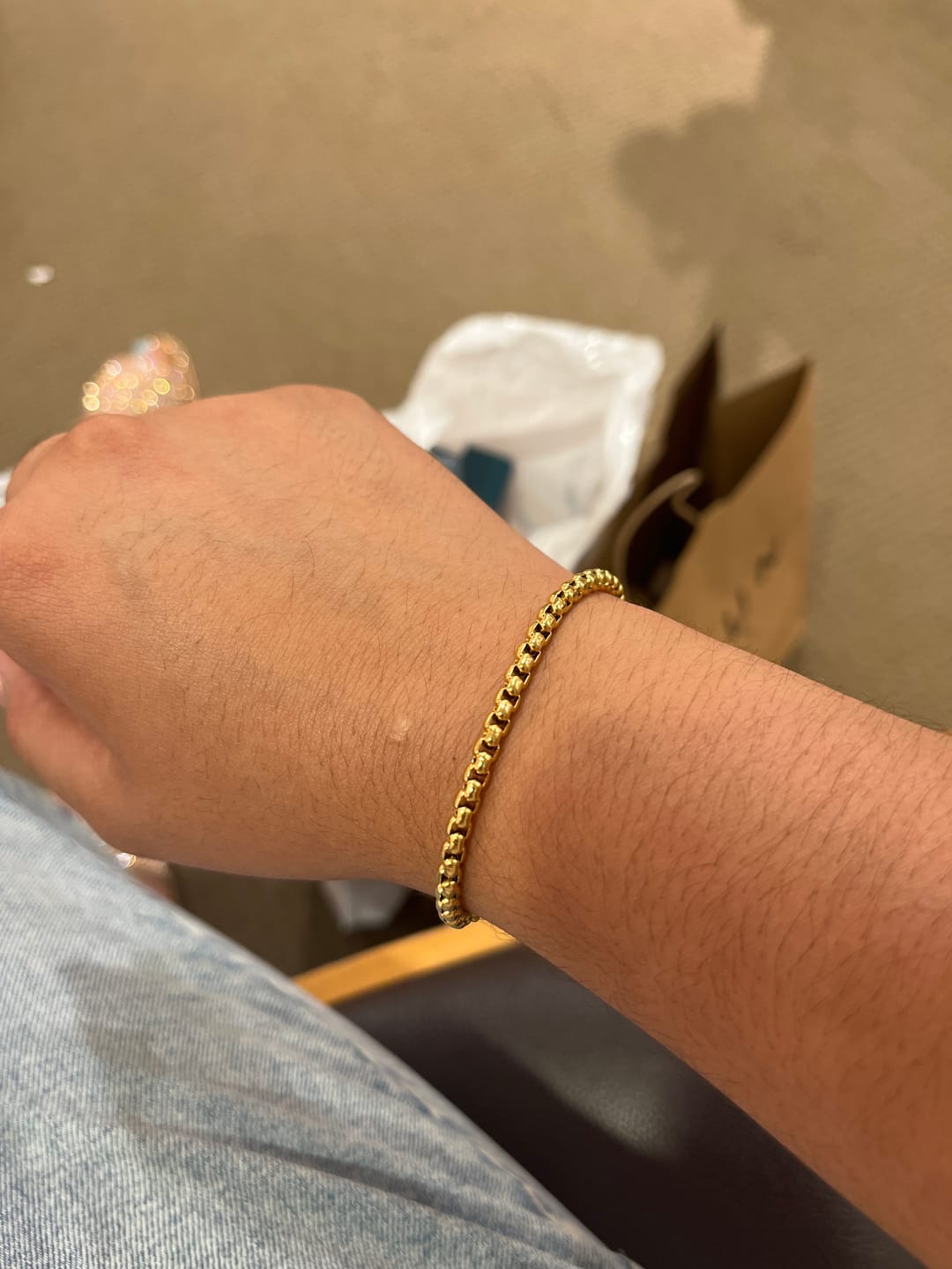 Customer photo review of Rope Link Bracelet Set