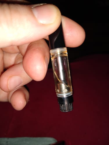 Customer photo review of 1 Gram HHC Full Spectrum Vape Cartridge | Tahoe OG - Indica