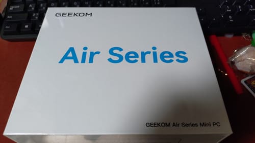 Customer photo review of GEEKOM AIR12 ミニPC 第12世代 インテル® Alder Lake N150
