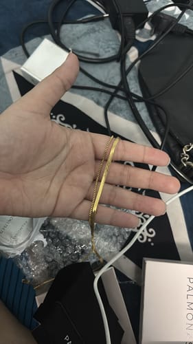 Customer photo review of Double Chain Delight Necklace
