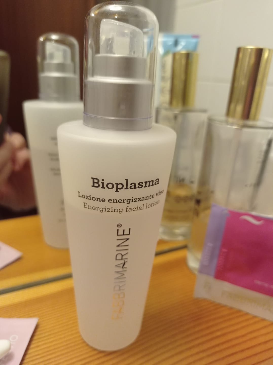 Customer photo review of Bioplasma Lozione spray viso energizzante