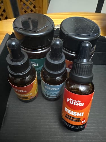 Customer photo review of Extracto Cordyceps - Gotas Ultra Concentrado