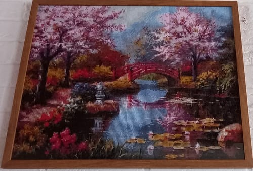 Customer photo review of Diamond Painting sealer