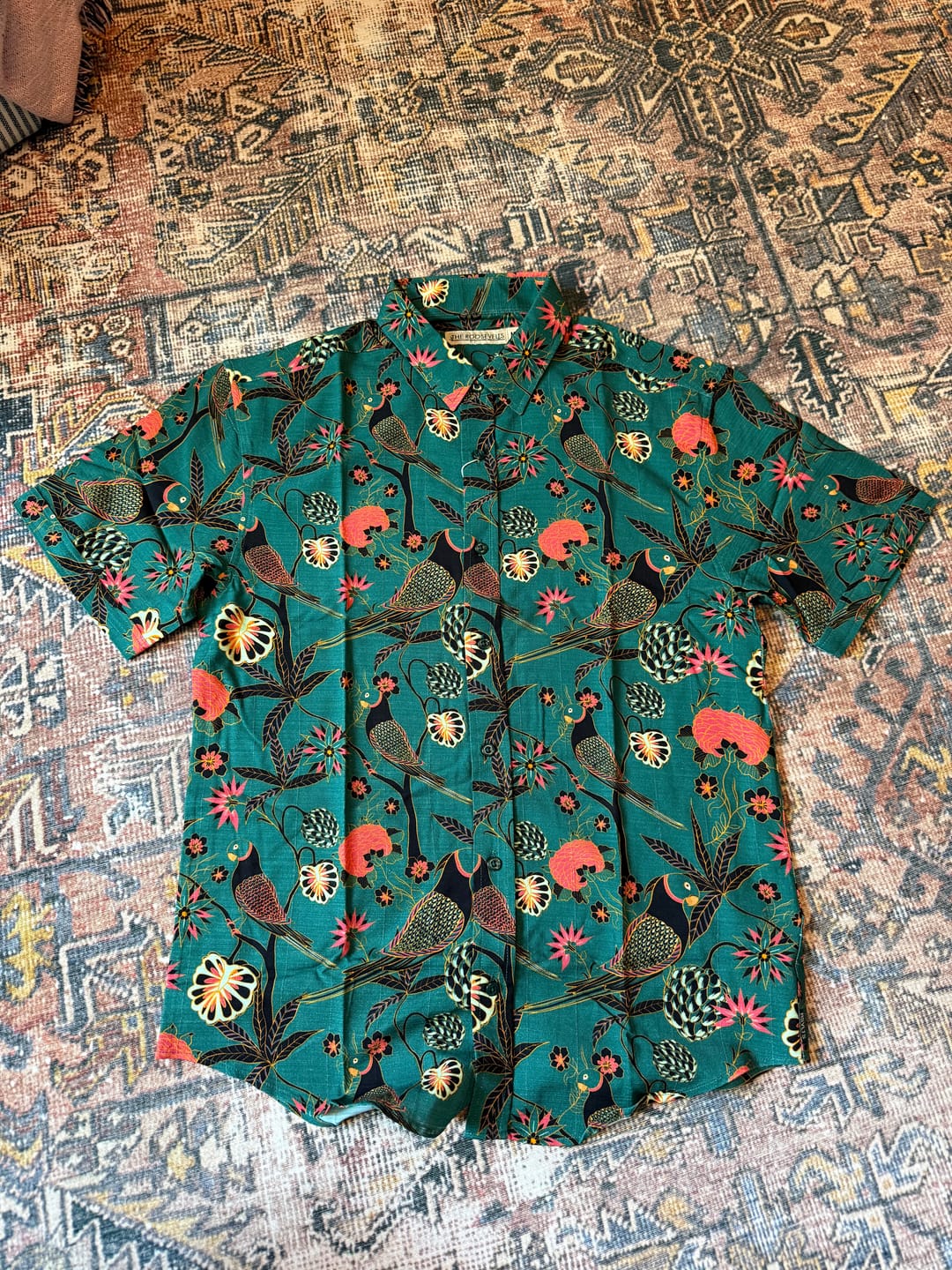 Customer photo review of Jag Noir – Bamboo Short Sleeve Shirt