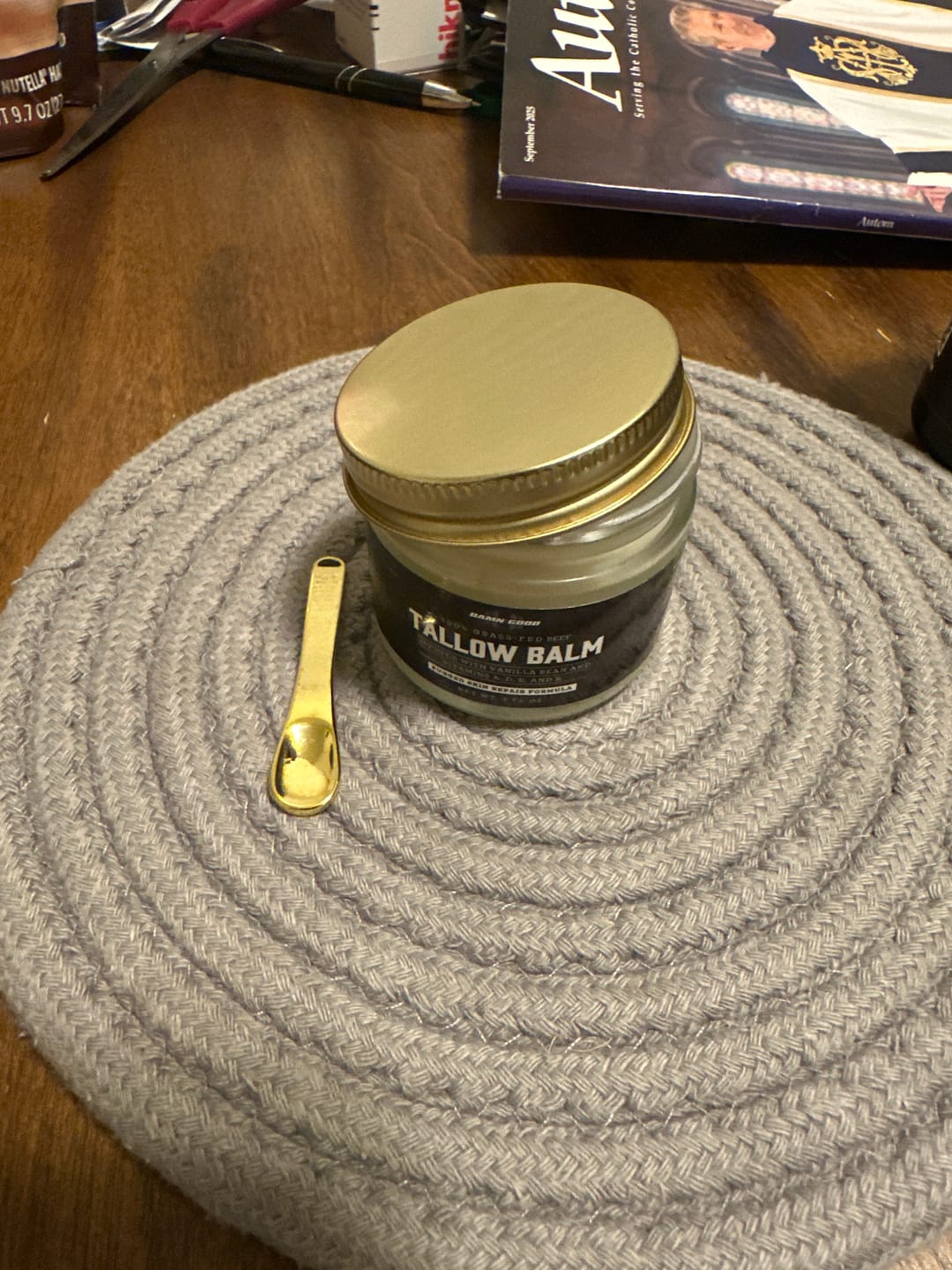 Customer photo review of Whipped Grass-Fed Tallow Balm w/ Vanilla Bean