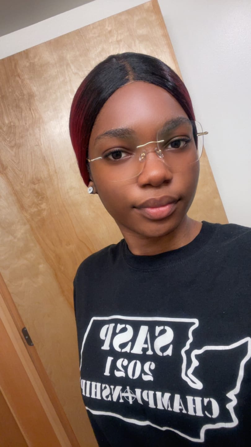 Customer photo review of Olivia Eyeglasses