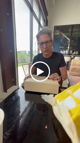 Customer video review of Dolly® Personalized Crochet Doll with Photo Card