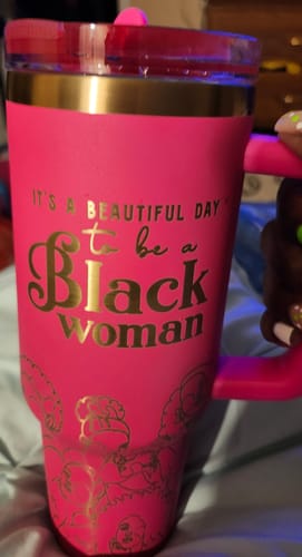 Customer photo review of Fierce Fuchsia HydraLock™ Flip Straw Tumbler - 40oz