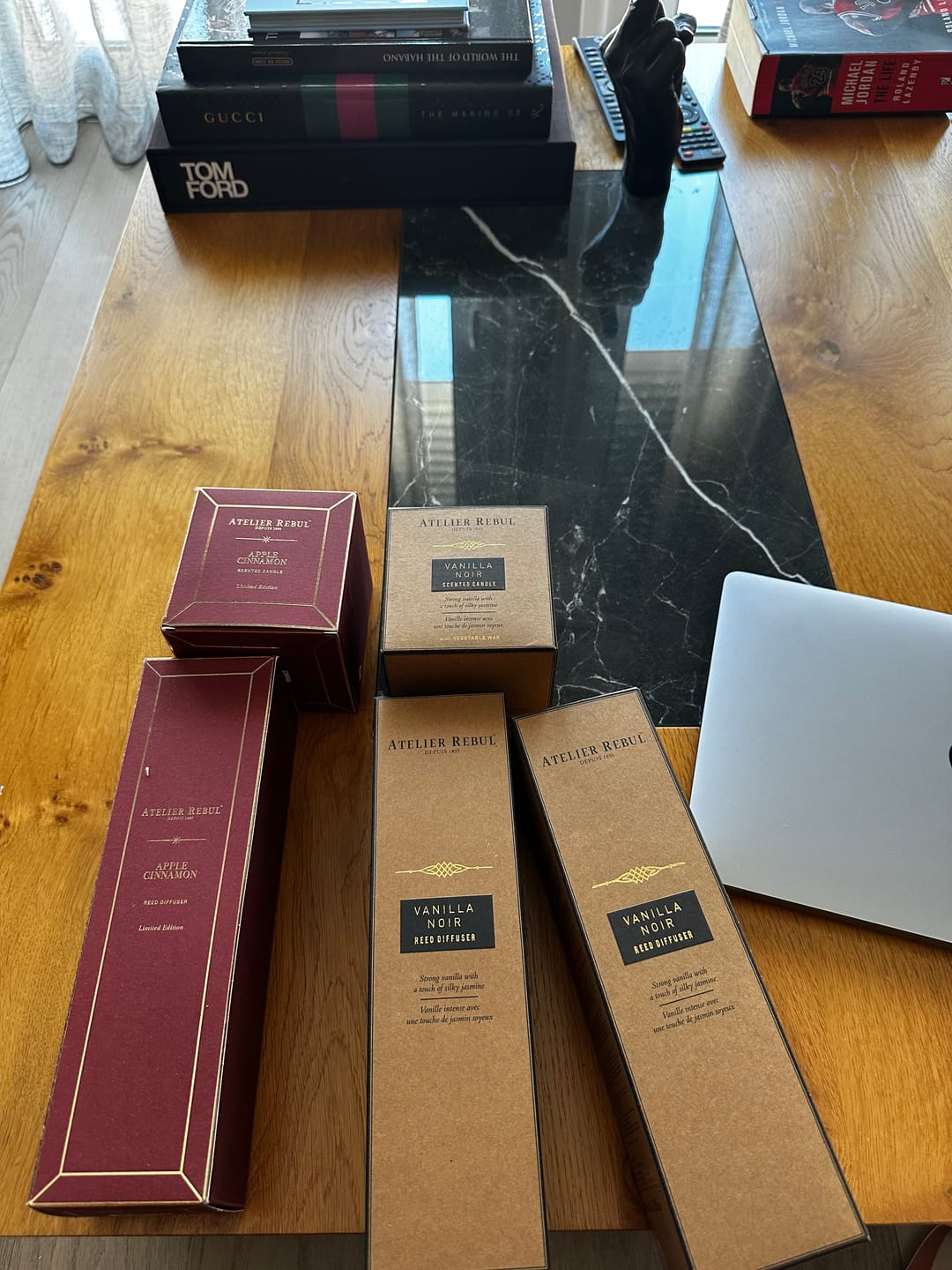 Customer photo review of Vanilla Noir Geurstokjes 200ml