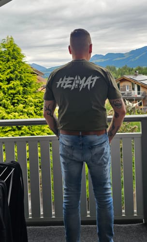 Customer photo review of Shirt - Heimatliebe - Khaki