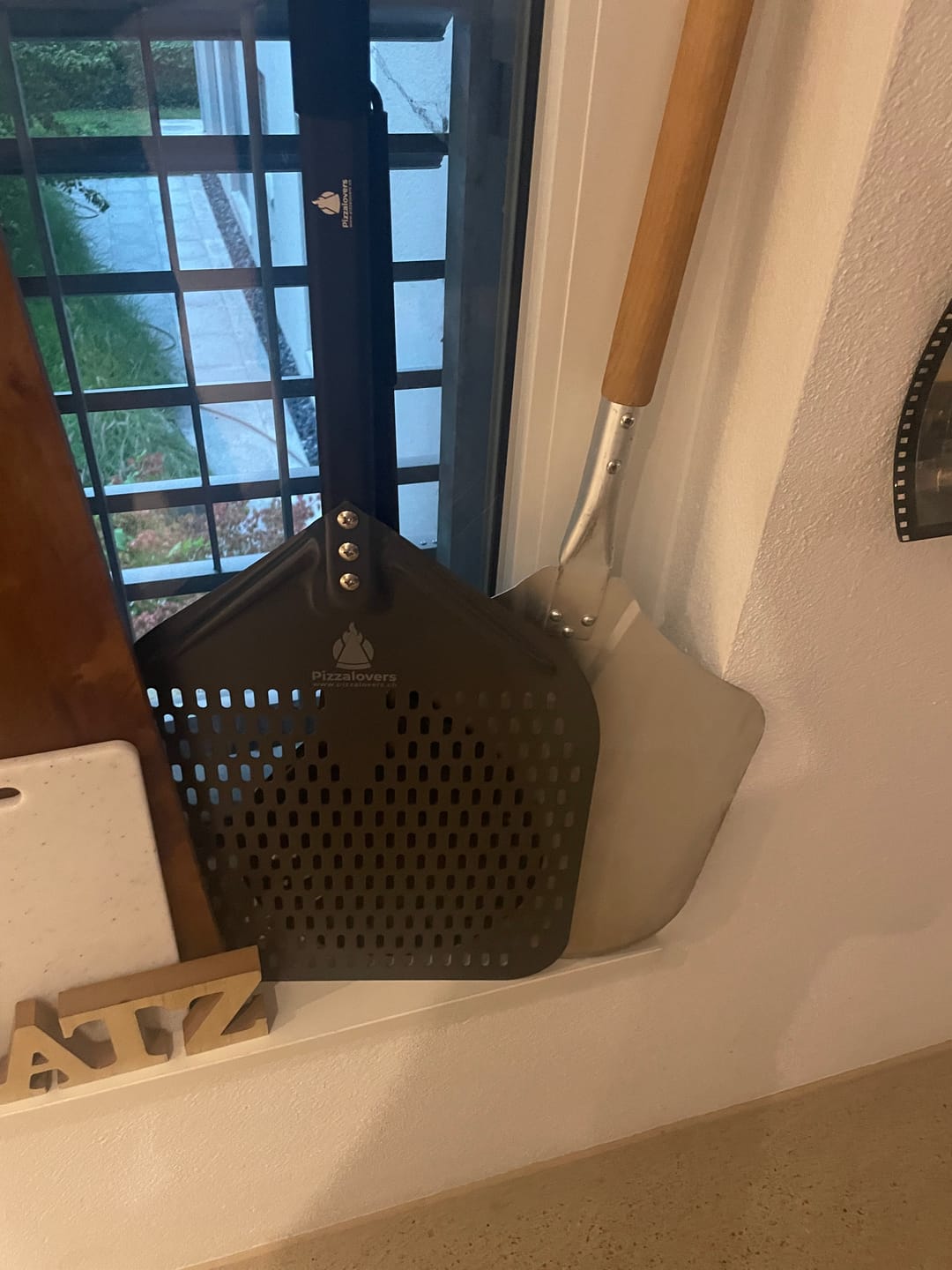 Customer photo review of Pizzaschaufel Aluminium