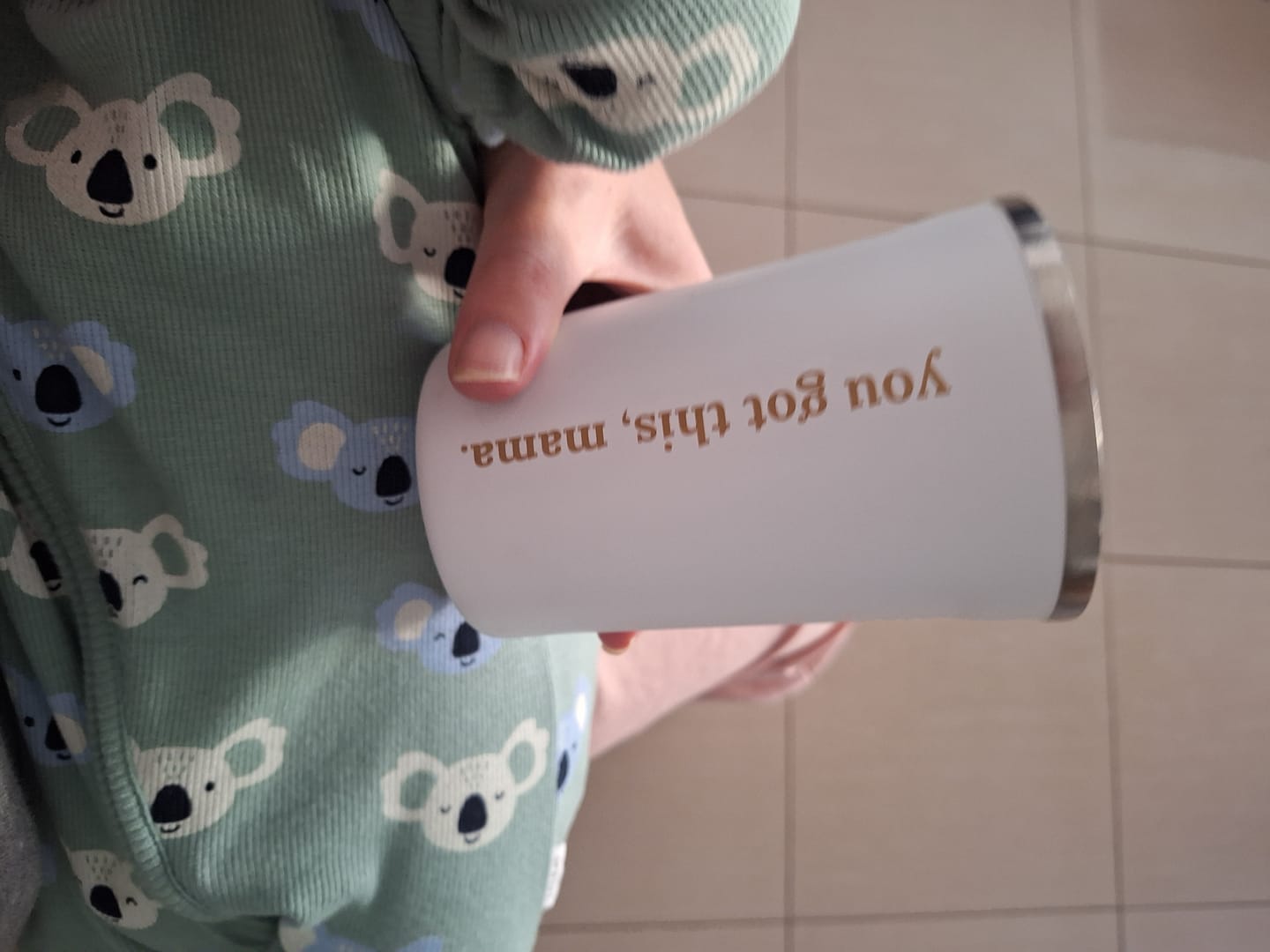 Customer photo review of ‘You got this, mama’ Keep Cup