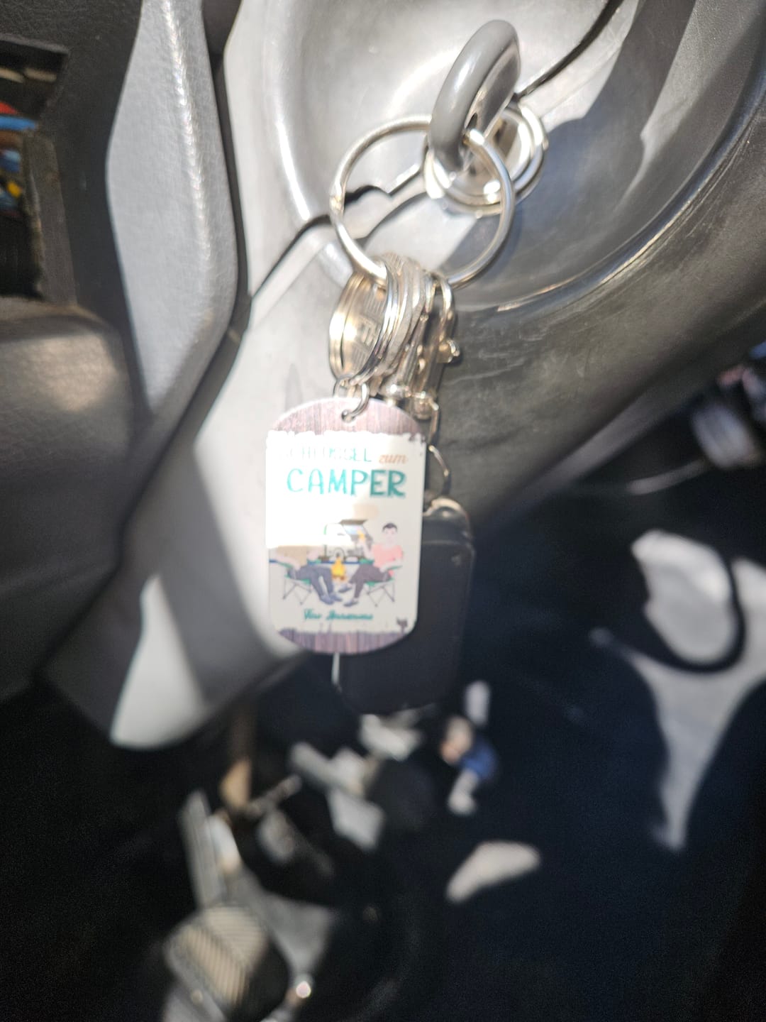 Customer photo review of Camping Couple - Personalisierter Schlüsselanhänger