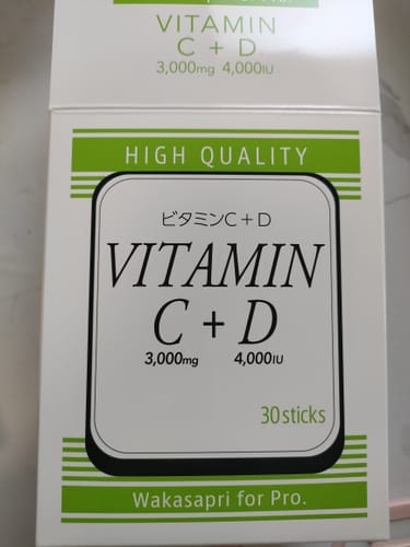 Customer photo review of ビタミンC+D -Wakasapri for Pro.