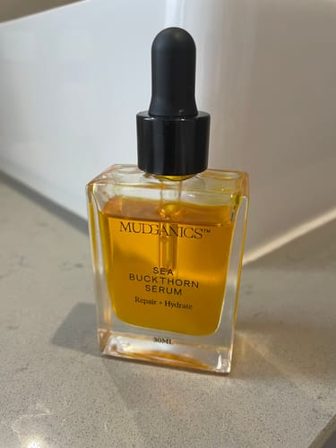 Customer photo review of SEA BUCKTHORN SERUM