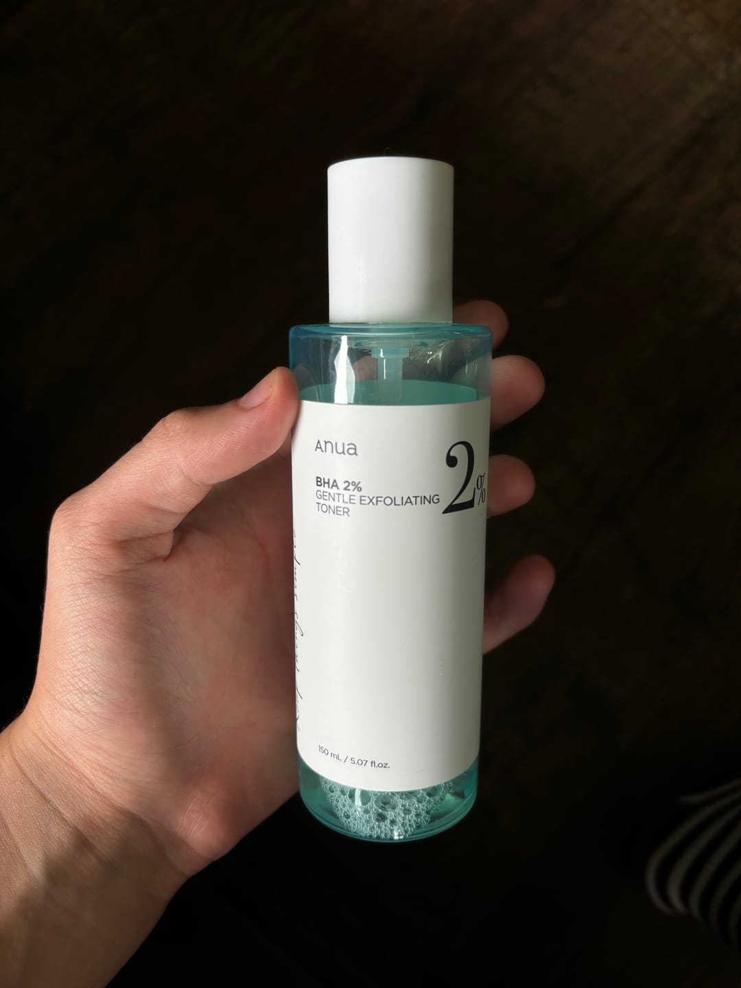 Customer photo review of Maigs toniks ādai ar pīlinga efektu un salicilskābi Anua BHA 2% Gentle Exfoliating Toner