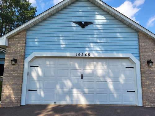 Customer photo review of Prestige Magnetic Garage Accents – Decorative Hardware Set (6-PCS)