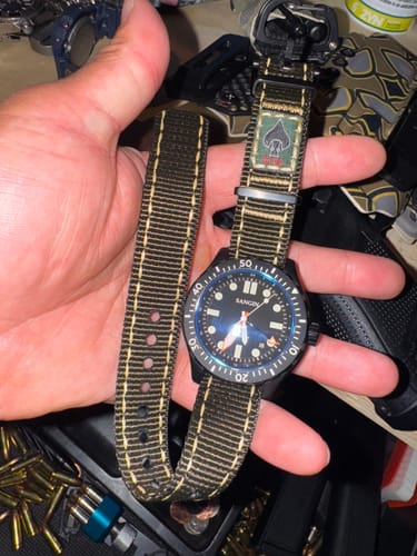 Customer photo review of Single Pass W.O.E.-Z.A. Straps 2.0