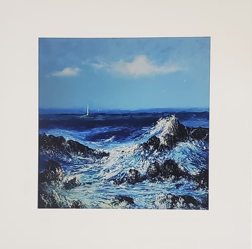 Customer photo review of 6x6 Giclee Fine Art Prints