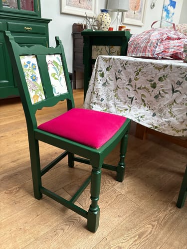 Customer photo review of Fabric Paint -- Raspberry