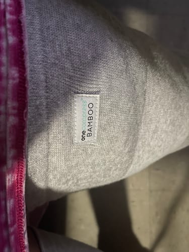 Customer photo review of Premium Bamboo Knee Sleeve (Single)