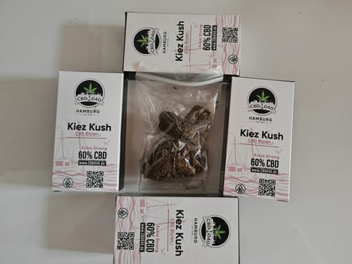 Customer photo review of Kiez Kush Extra Strong 60% - CBD Blüten - Indoor - Cannabis ohne Rezept kaufen