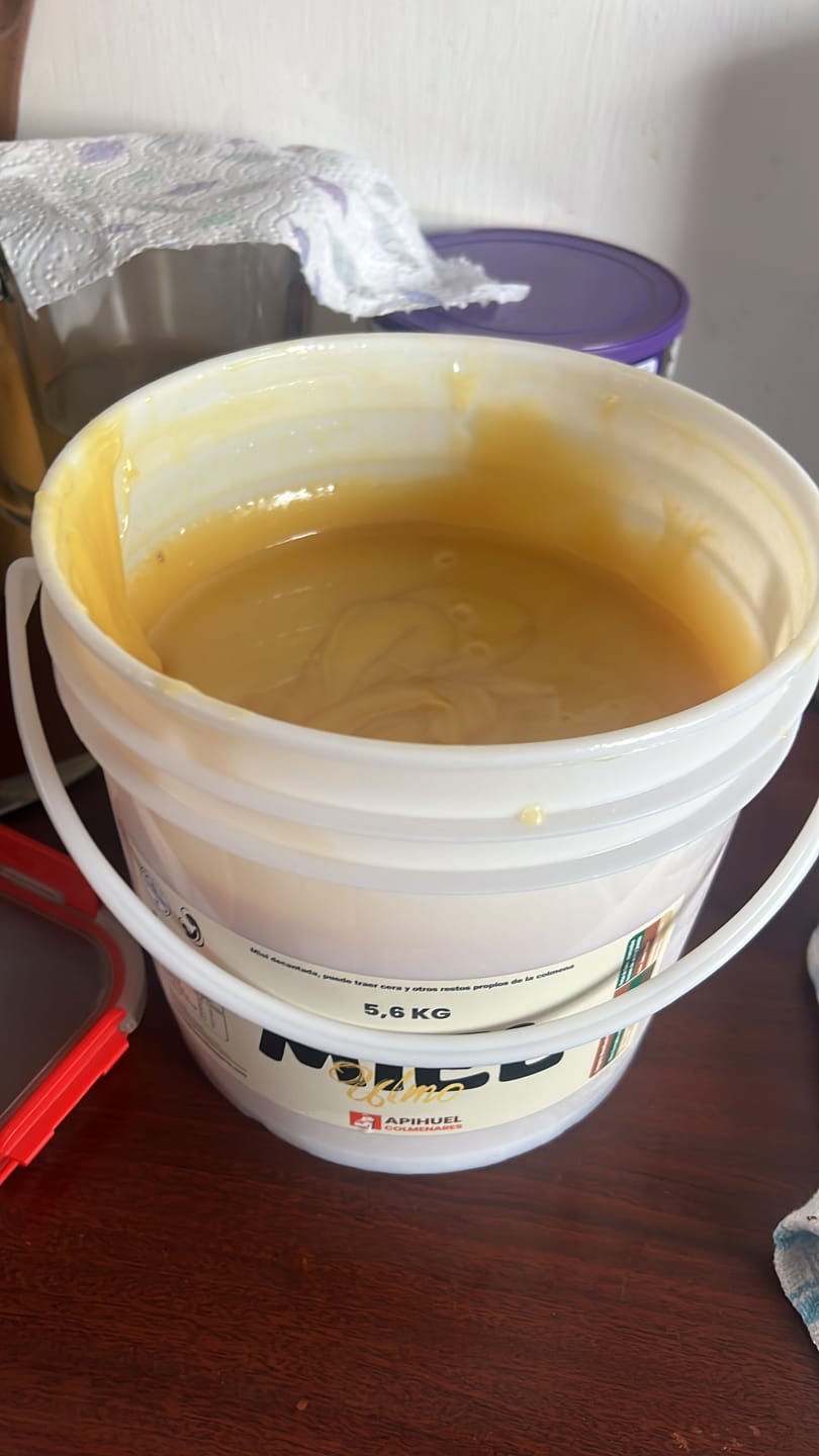 Customer photo review of Balde Miel de Ulmo 5,6 kg + envío GRATIS