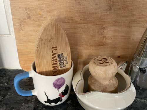 Customer photo review of סט מברשות אקולוגיות לניקוי